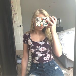 charlotte russe crop top